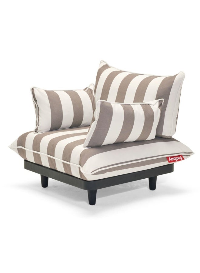 Fatboy Paletti Outdoor Lounge Chair (Stripe Cacao) 100x100x90 cm - Image 2